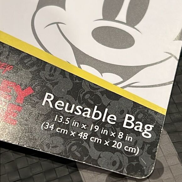 Disney Mickey Mouse graphic reusable grocery candy bag NWT - Picture 4 of 4